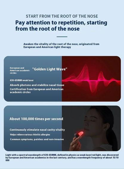 Nasal Phototherapy Device